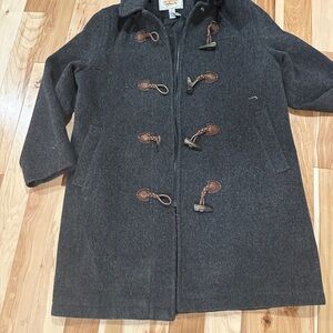 Talbot’s Charcoal grey wool Toggle Coat